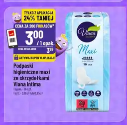 Polomarket Podpaski higieniczne maxi ze skrzydełkami Viana Intima oferta