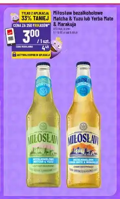 Polomarket Piwo bezalkoholowe Miłosław Matcha & Yuzu oferta