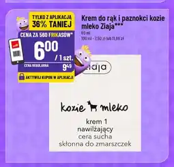 Polomarket Krem do rąk i paznokci kozie mleko Ziaja oferta