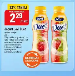 Polomarket Jogurt Jovi Duet truskawka-kiwi oferta