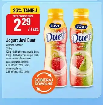 Polomarket Jogurt Jovi Duet truskawka-kiwi oferta