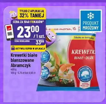 Polomarket Krewetki białe blanszowane Abramczyk oferta