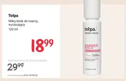 Rossmann Milky-tonik do twarzy wyciszający Tołpa dermo shots Barrier Rescue oferta