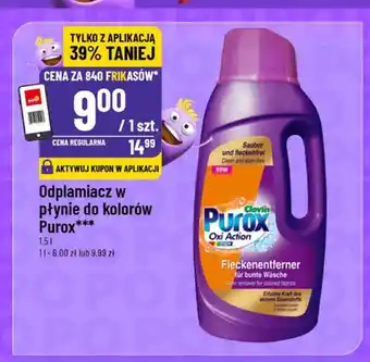 Polomarket Odplamiacz w płynie do kolorów Purox oferta