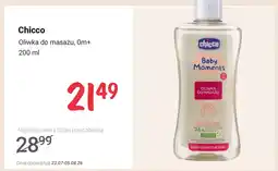 Rossmann Oliwka do masażu Chicco 0 m+ oferta