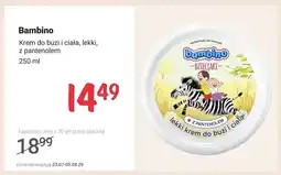 Rossmann Krem do buzi i ciała lekki z pantenolem Bambino oferta