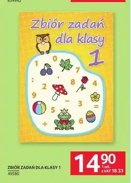 Selgros Książka Zbiór zadań dla klasy 1 oferta
