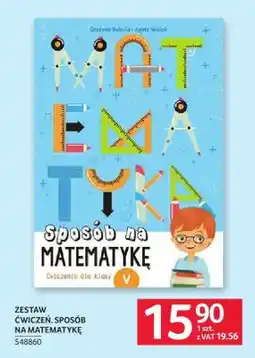 Selgros Książka Sposób na matematykę. Zestaw ćwiczeń oferta