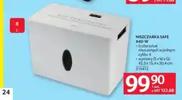 Selgros Niszczarka Hama Safe X40-W oferta