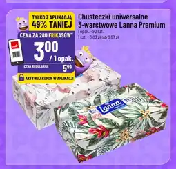 Polomarket Chusteczki uniwersalne 3-warstwowe Lanna Premium oferta
