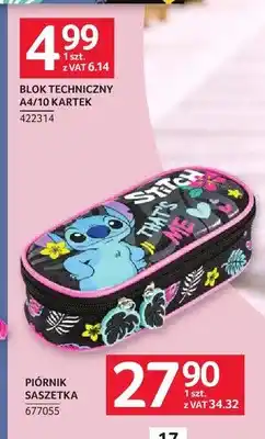 Selgros Piórnik saszetka Disney Stitch oferta