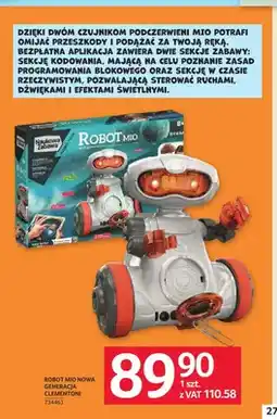 Selgros Robot Mio Nowa Generacja Clementoni Naukowa Zabawa oferta