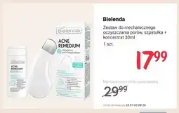 Rossmann Zestaw do mechanicznego oczyszczania porów Bielenda szpatułka + koncentrat 30 ml oferta
