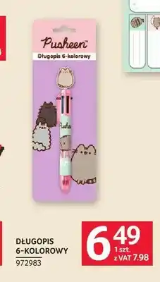 Selgros Długopis 6-kolorowy Pusheen oferta