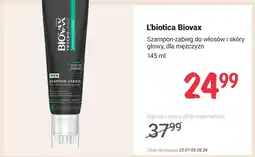 Rossmann Szampon-zabieg do włosów i skóry głowy L'biotica Biovax dla mężczyzn oferta