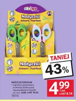 Selgros Nożyczki szkolne Strigo oferta