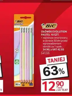 Selgros Ołówek BIC Evolution Pastel oferta