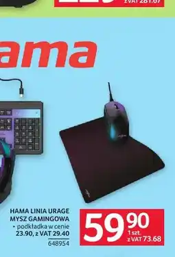 Selgros Podkładka pod mysz Hama uRage oferta
