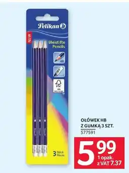 Selgros Ołówek HB z gumką Pelikan oferta