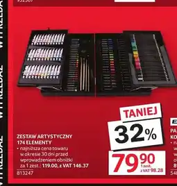 Selgros Zestaw artystyczny 174 elementy oferta