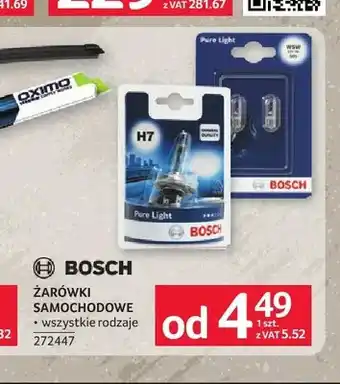 Selgros Żarówki samochodowe Bosch oferta