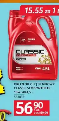 Selgros Olej silnikowy Orlen Oil Classic Semisynthetic 10W-40 oferta