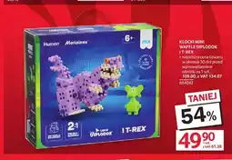 Selgros Klocki Mini Waffle Diplodok i T-Rex Marioinex oferta