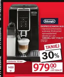 Selgros Ekspres do kawy De'Longhi ECAM350,50.B oferta
