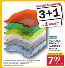 Selgros Szuflady na biurko Bantex oferta