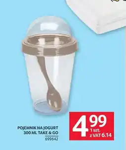 Selgros Pojemnik na jogurt Take & Go oferta
