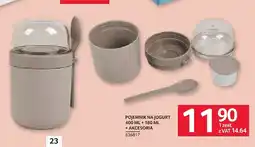 Selgros Pojemnik na jogurt z akcesoriami oferta