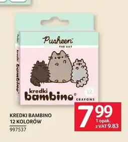 Selgros Kredki Bambino Pusheen 12 kolorów oferta
