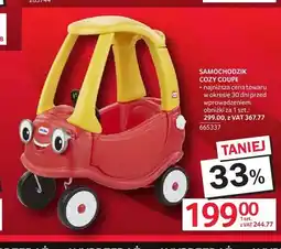 Selgros Samochodzik Cozy Coupe Little Tikes oferta