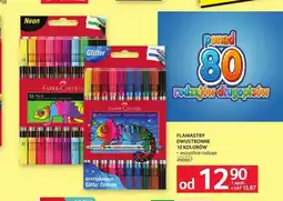 Selgros Flamastry dwustronne Faber-Castell Neon 10-pak oferta