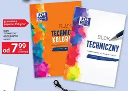 Selgros Blok techniczny kolorowy Oxford A3 10 kartek oferta