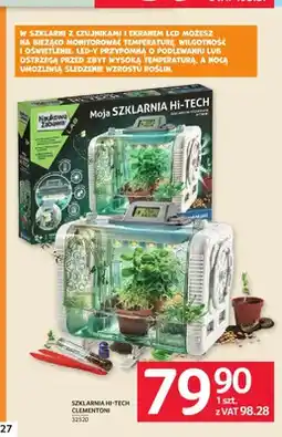 Selgros Szklarnia Hi-Tech Clementoni Naukowa Zabawa oferta