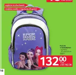Selgros Plecak 4-komorowy Kpop Demon Hunters oferta
