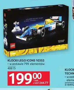 Selgros Klocki LEGO Icons 10353 oferta