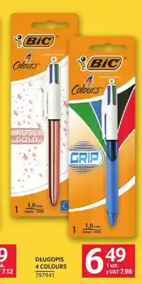 Selgros Długopis 4 Colours Rose Gold BIC oferta