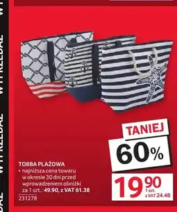 Selgros Torba plażowa oferta