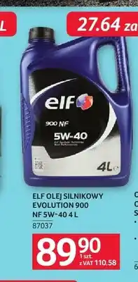 Selgros Olej silnikowy Elf Evolution 900 NF 5W-40 oferta