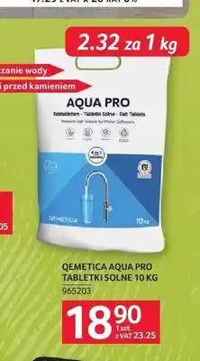 Selgros Tabletki solne Qemetica Aqua Pro oferta