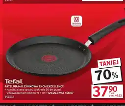 Selgros Patelnia naleśnikowa Tefal Excellence 25 cm oferta