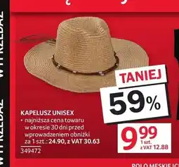 Selgros Kapelusz unisex oferta