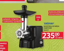 Selgros Maszynka do mięsa Zelmer ZMM1530B oferta