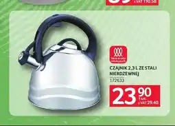 Selgros Czajnik ze stali nierdzewnej oferta