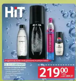 Selgros Zestaw saturator Sodastream Terra oferta