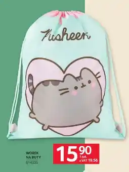 Selgros Worek na buty Pusheen oferta