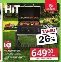 Selgros Grill wózek Angulatus oferta