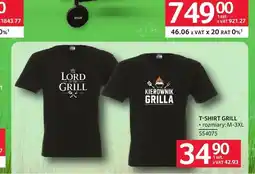Selgros T-shirt Grill Lord of the Grill oferta
